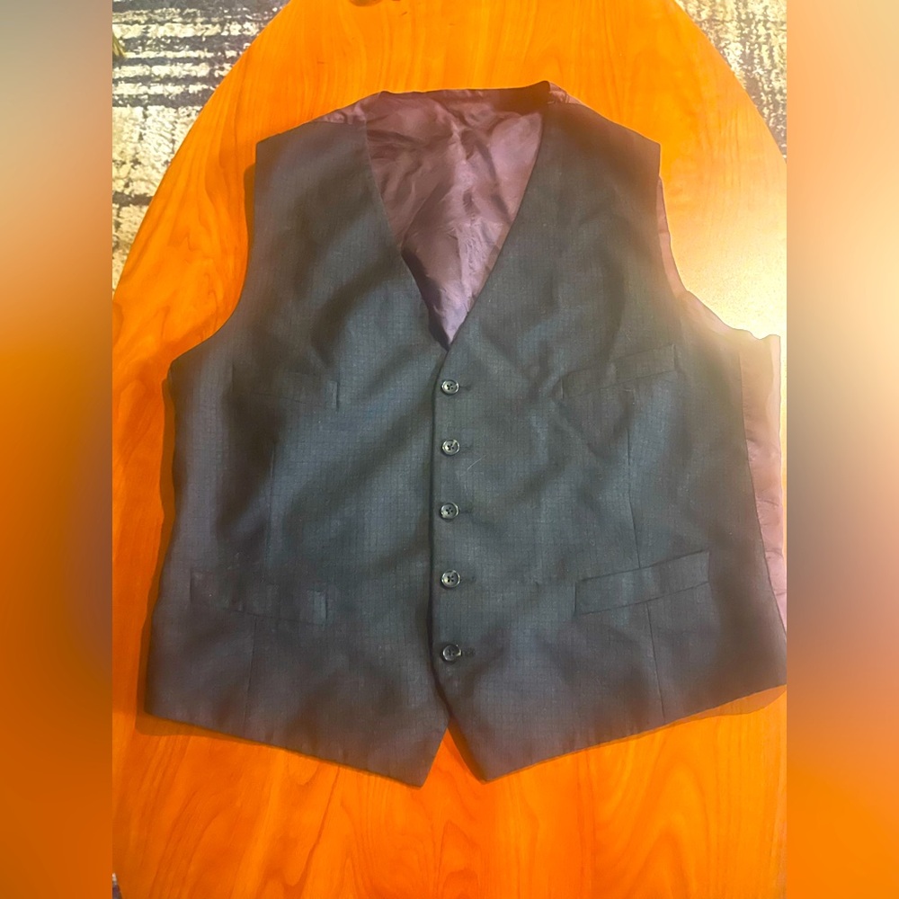 Men's Black Vest - Picture 1 of 5